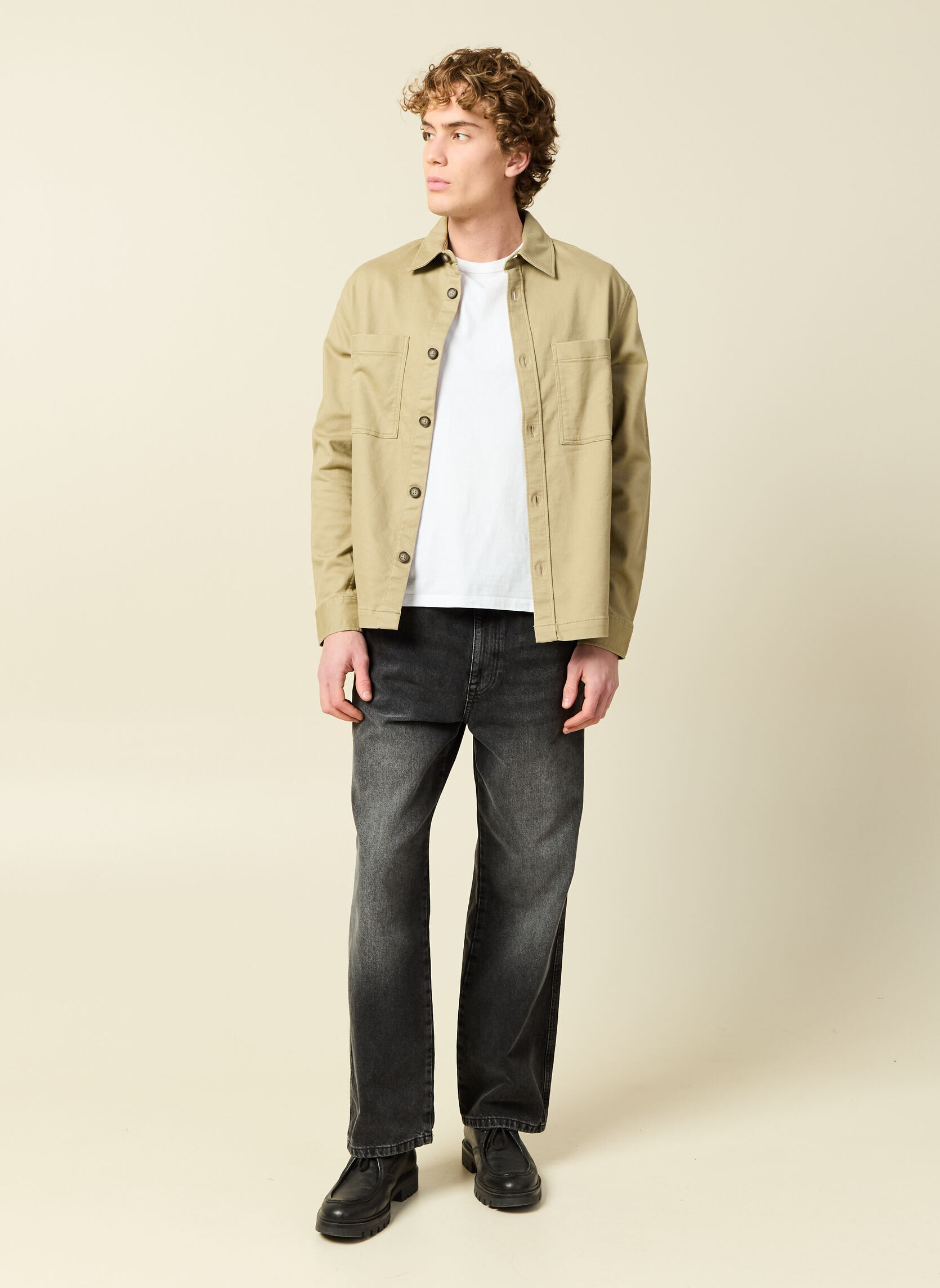 Chemises ESSURCHEM9H homme vert Bonobo Chemises ESSURCHEM9H homme vert Vert olive
