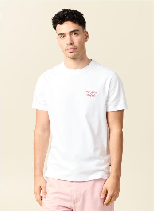 Bonobo Tee-shirts T-shirts manches courtes - TEELAZYSUN1H homme blanc