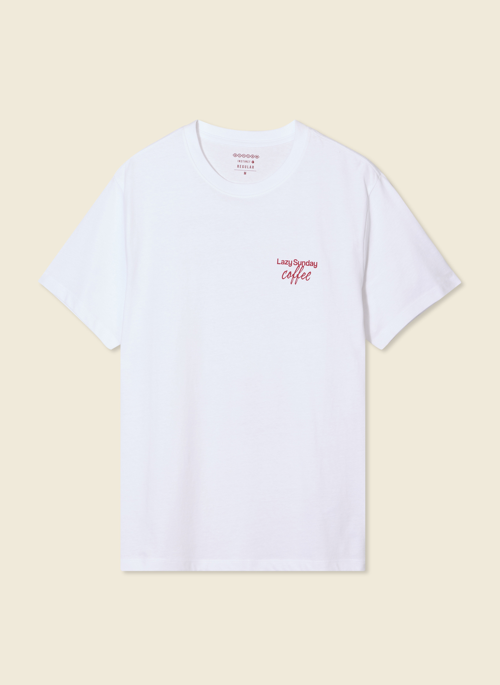 Tee-shirts T-shirts manches courtes - TEELAZYSUN1H homme blanc Bonobo Tee-shirts T-shirts manches courtes - TEELAZYSUN1H homme blanc Blanc
