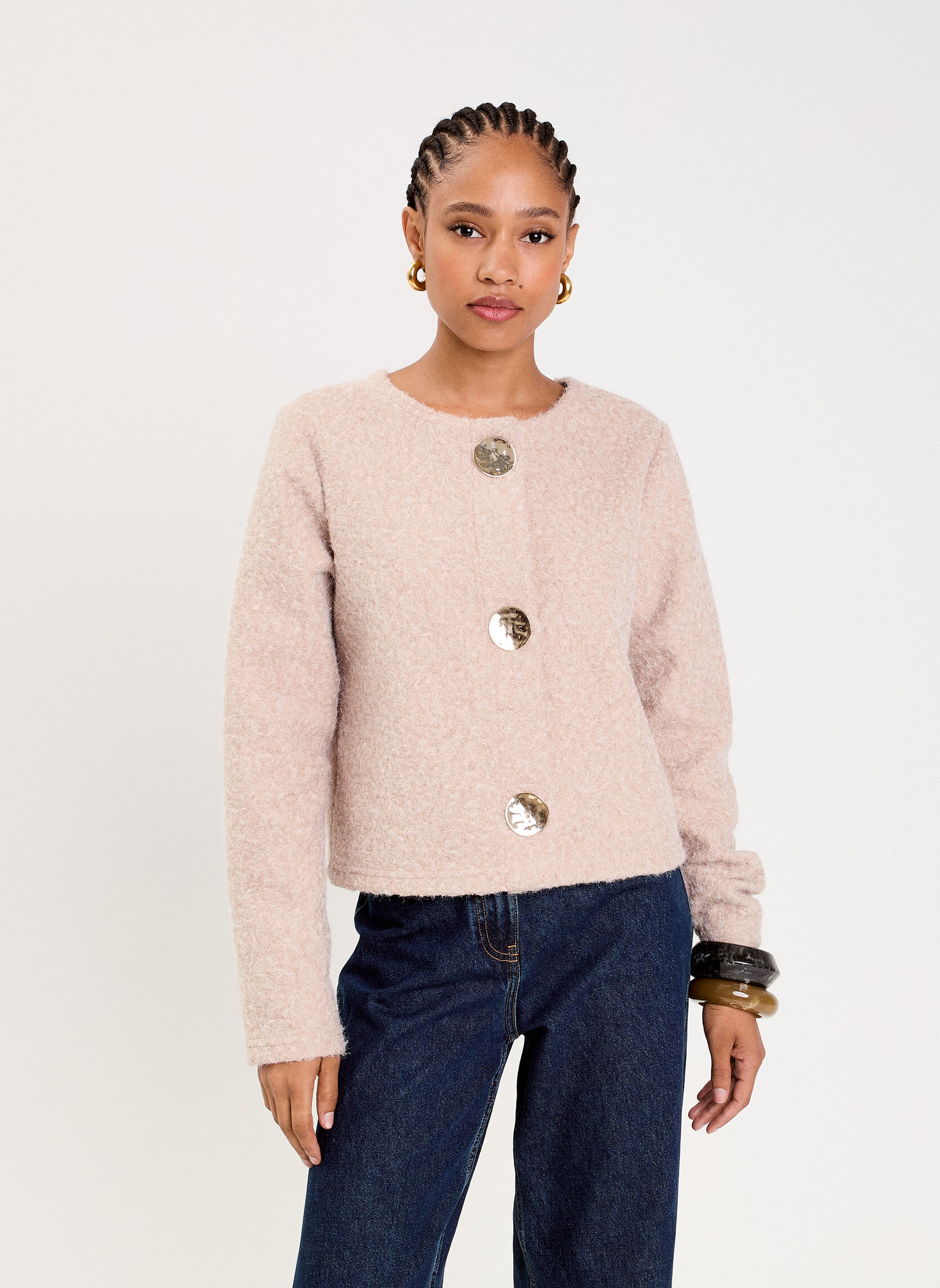 Vestes LVESTSHERP femme beige Cache Cache Vestes LVESTSHERP femme beige Beige