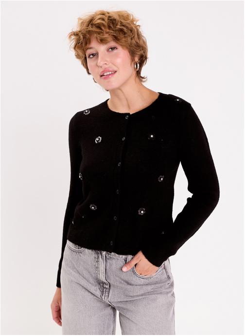Cache Cache Gilets PRECIOUSGIL femme noir