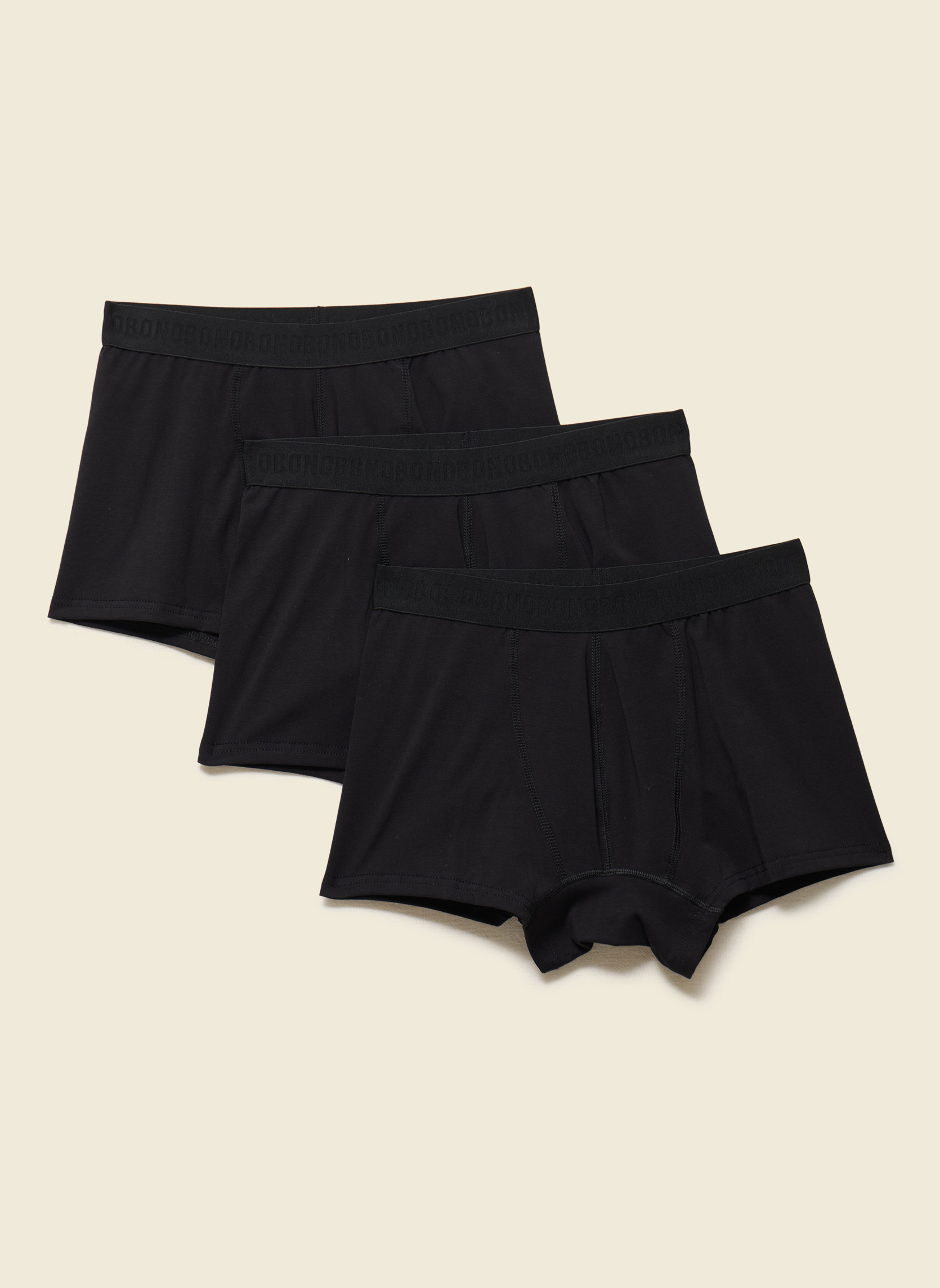 Slips PACKUNITRI3H homme noir Bonobo Slips PACKUNITRI3H homme noir Noir