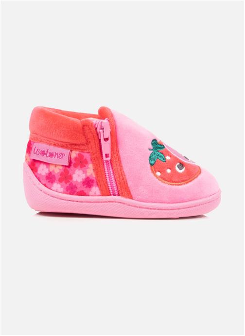 Isotoner Chaussons Chaussons bottillons zip Bébé fraise Rose fille rose