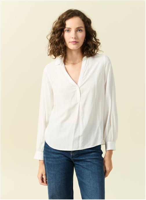 Bonobo Chemises NEWDOBYF femme blanc