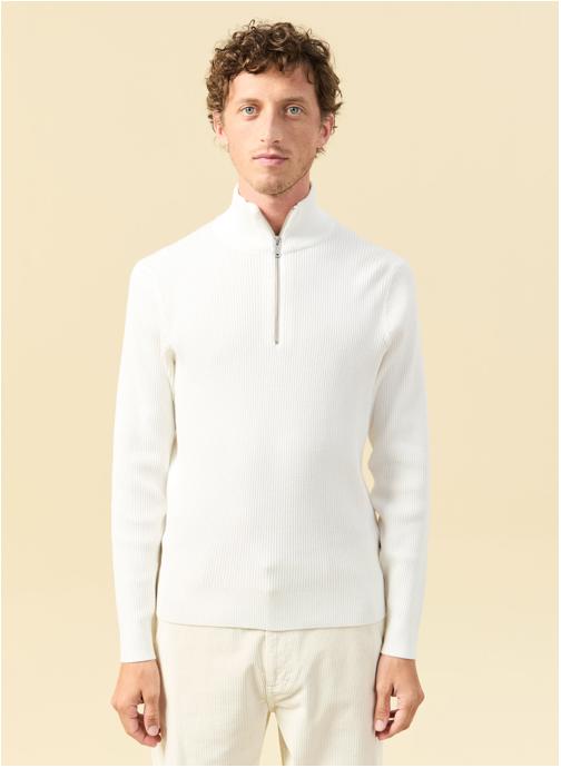 Bonobo Pulls HALFZIPULLH homme blanc