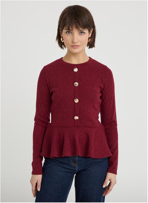 Cache Cache Pulls LDOUPEPLU femme rouge