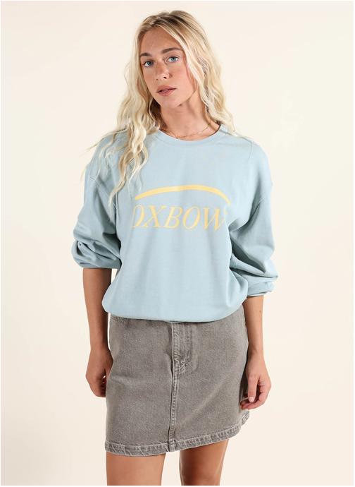 Oxbow Sweats à capuche SALAI femme bleu