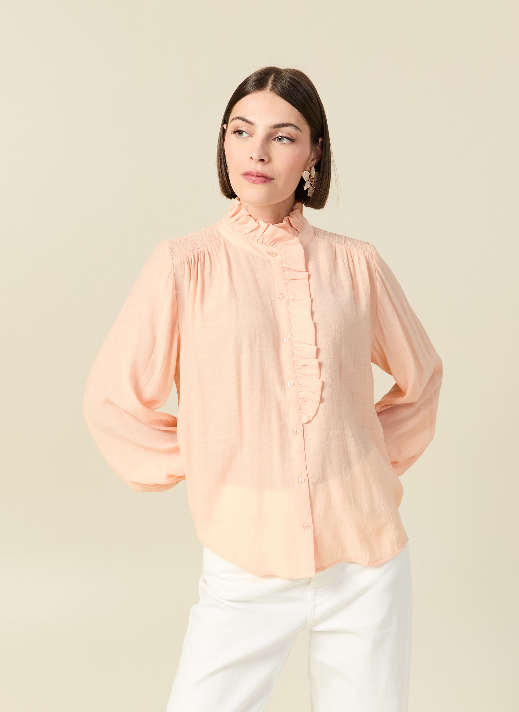 Chemises VOLBOCHEMF femme rose Bonobo Chemises VOLBOCHEMF femme rose Rose clair