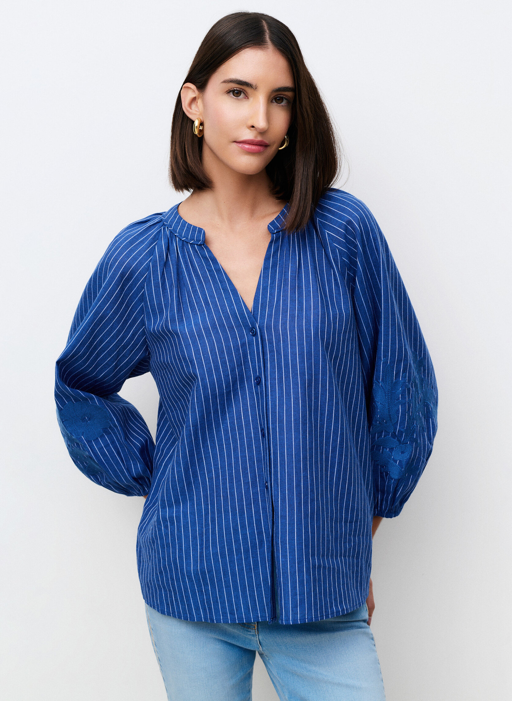 Chemises 261C-CAUBIERAYEE femme bleu Caroll Chemises 261C-CAUBIERAYEE femme bleu Bleu marine