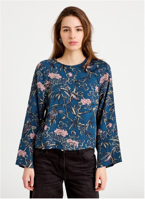 Cache Cache Blouses BLOWOOLJAP femme bleu