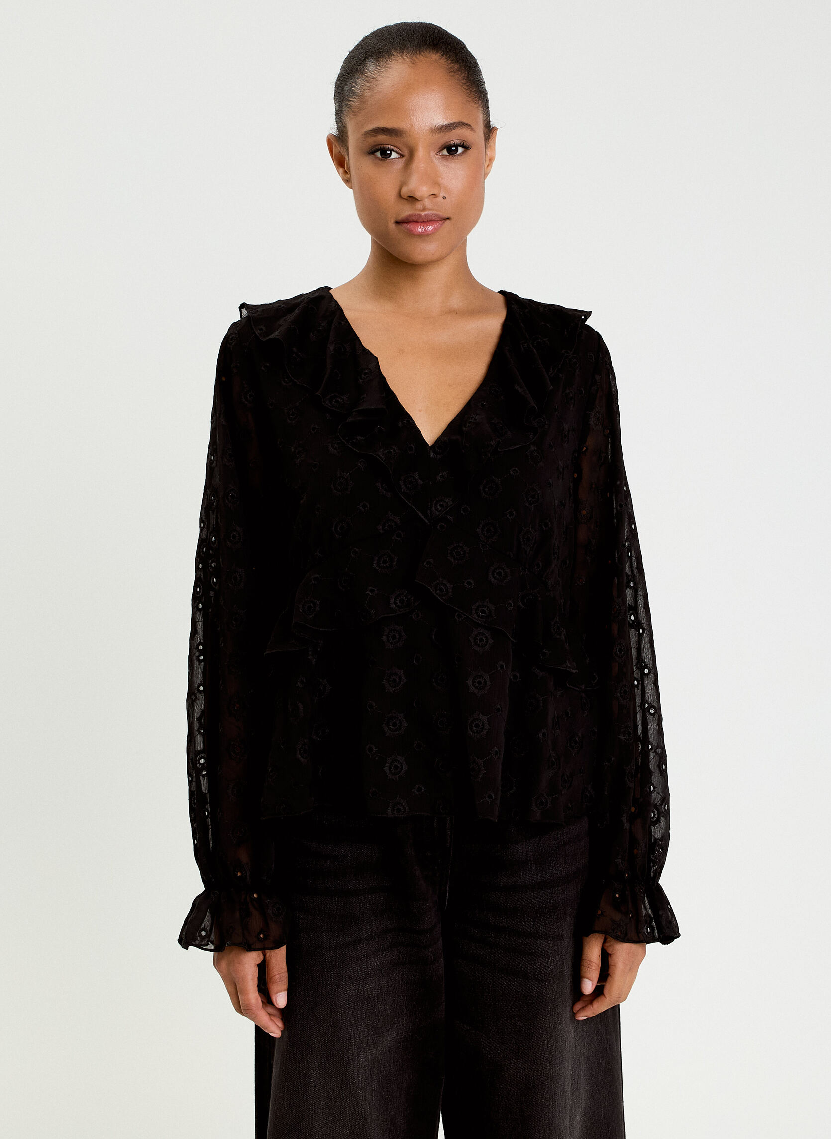 Blouses BLOUDOLL femme noir Cache Cache Blouses BLOUDOLL femme noir Noir