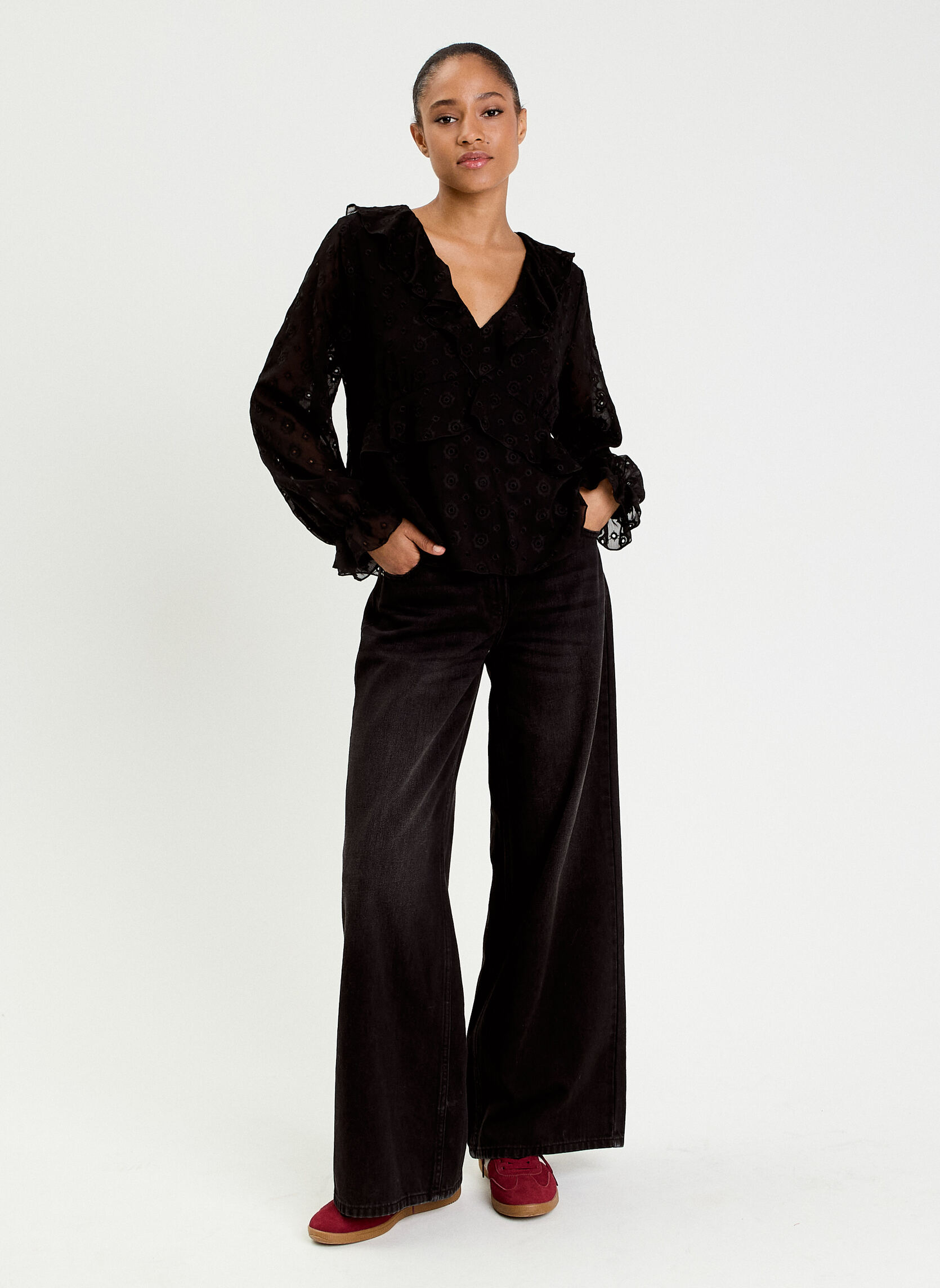 Blouses BLOUDOLL femme noir Cache Cache Blouses BLOUDOLL femme noir Noir