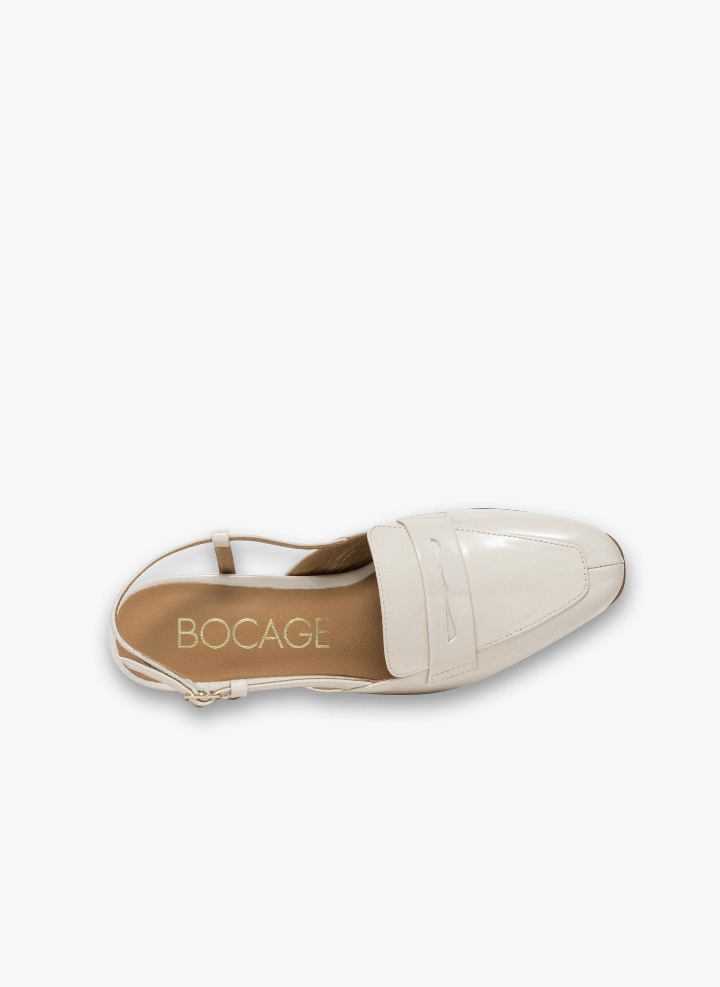 Escarpins DORINE femme beige Bocage Escarpins DORINE femme beige Ecru