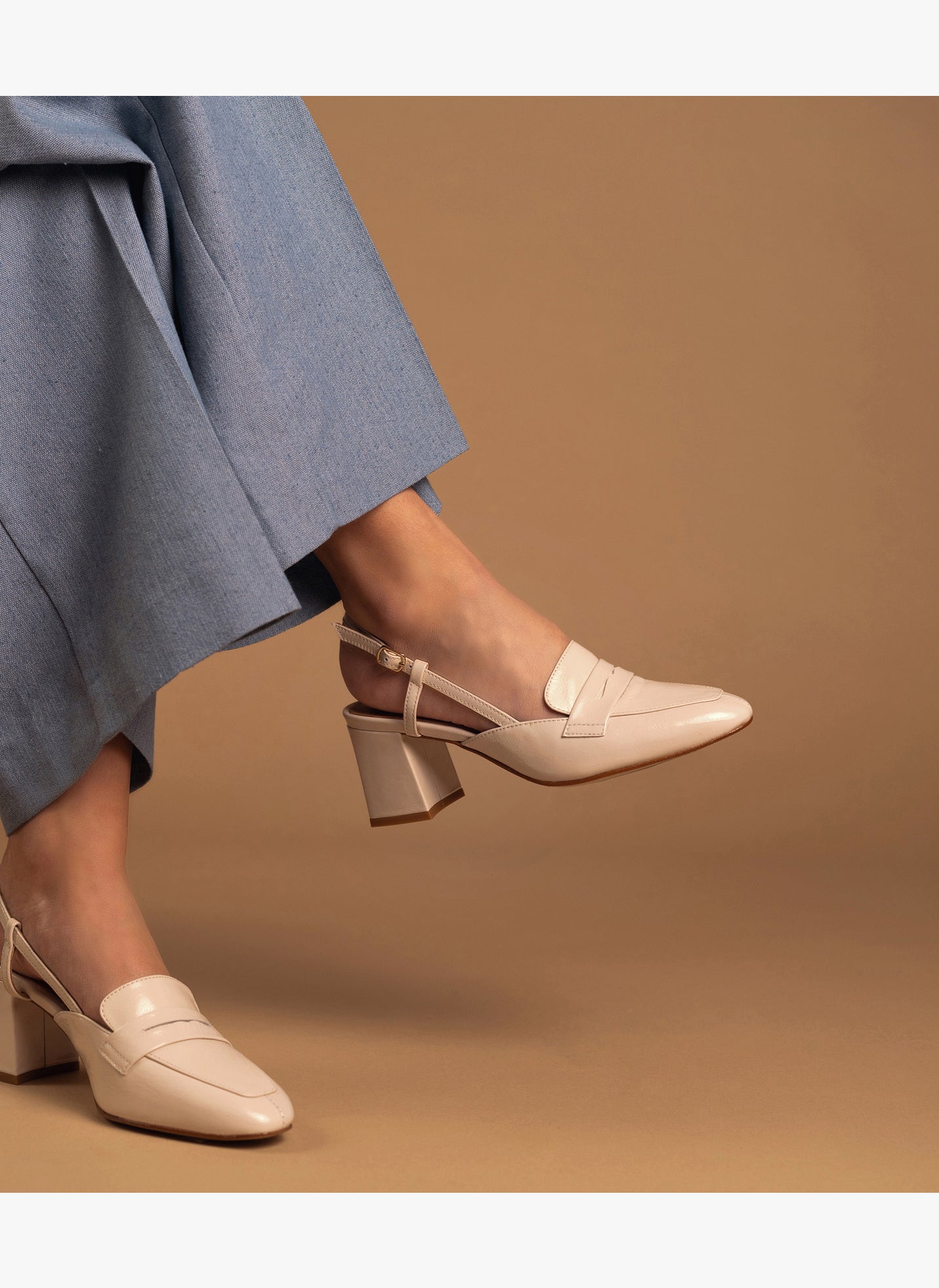 Escarpins DORINE femme beige Bocage Escarpins DORINE femme beige Ecru
