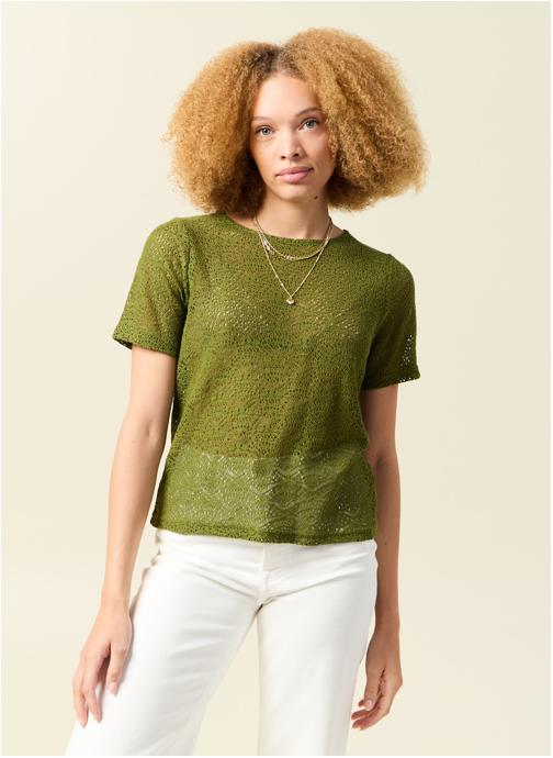 Bonobo Tee-shirts CRAFTYCOUF femme vert