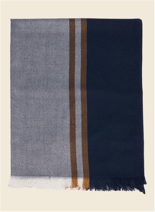 Bonobo Echarpes FOSTRIPNEWH homme bleu