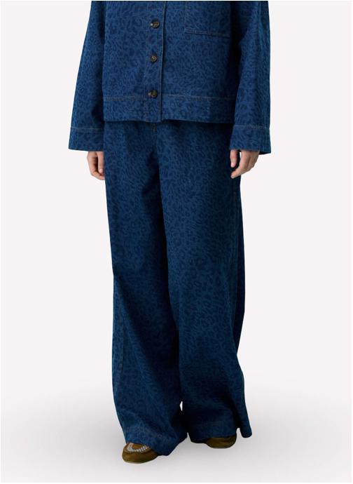 FRNCH Pantalons droit AZURE femme bleu