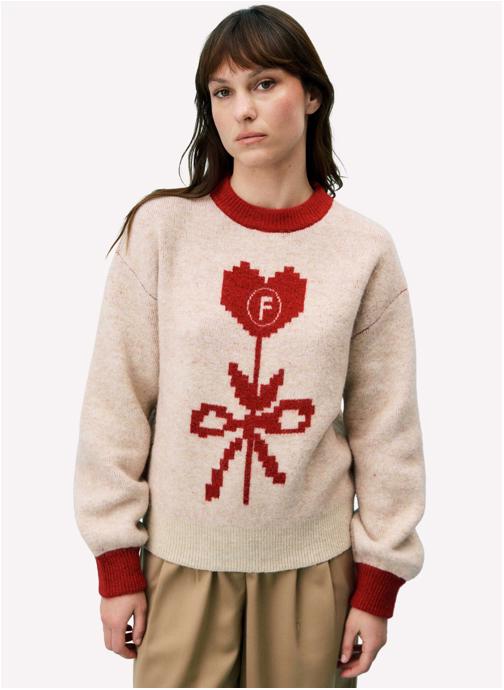 FRNCH Pulls IXORA femme beige