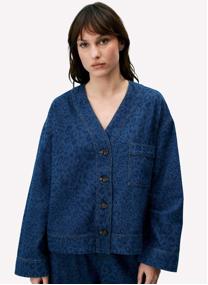 Vestes BRUNELLE femme bleu