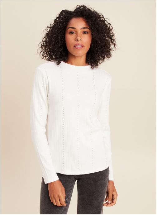 Bréal Tee-shirts TIDOUROCK femme blanc