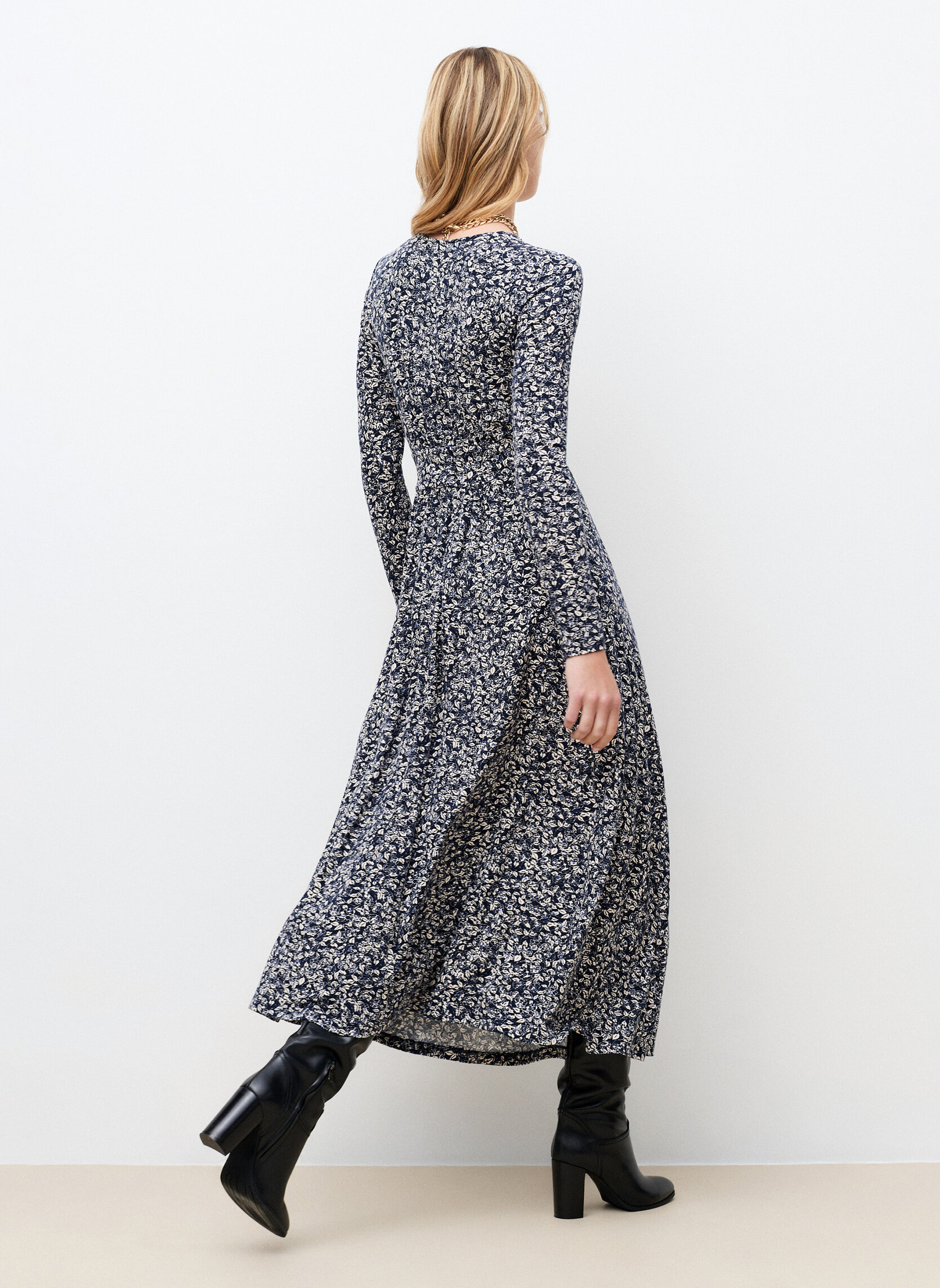 Robes 261R-RSHANY femme bleu Caroll Robes 261R-RSHANY femme bleu Bleu marine