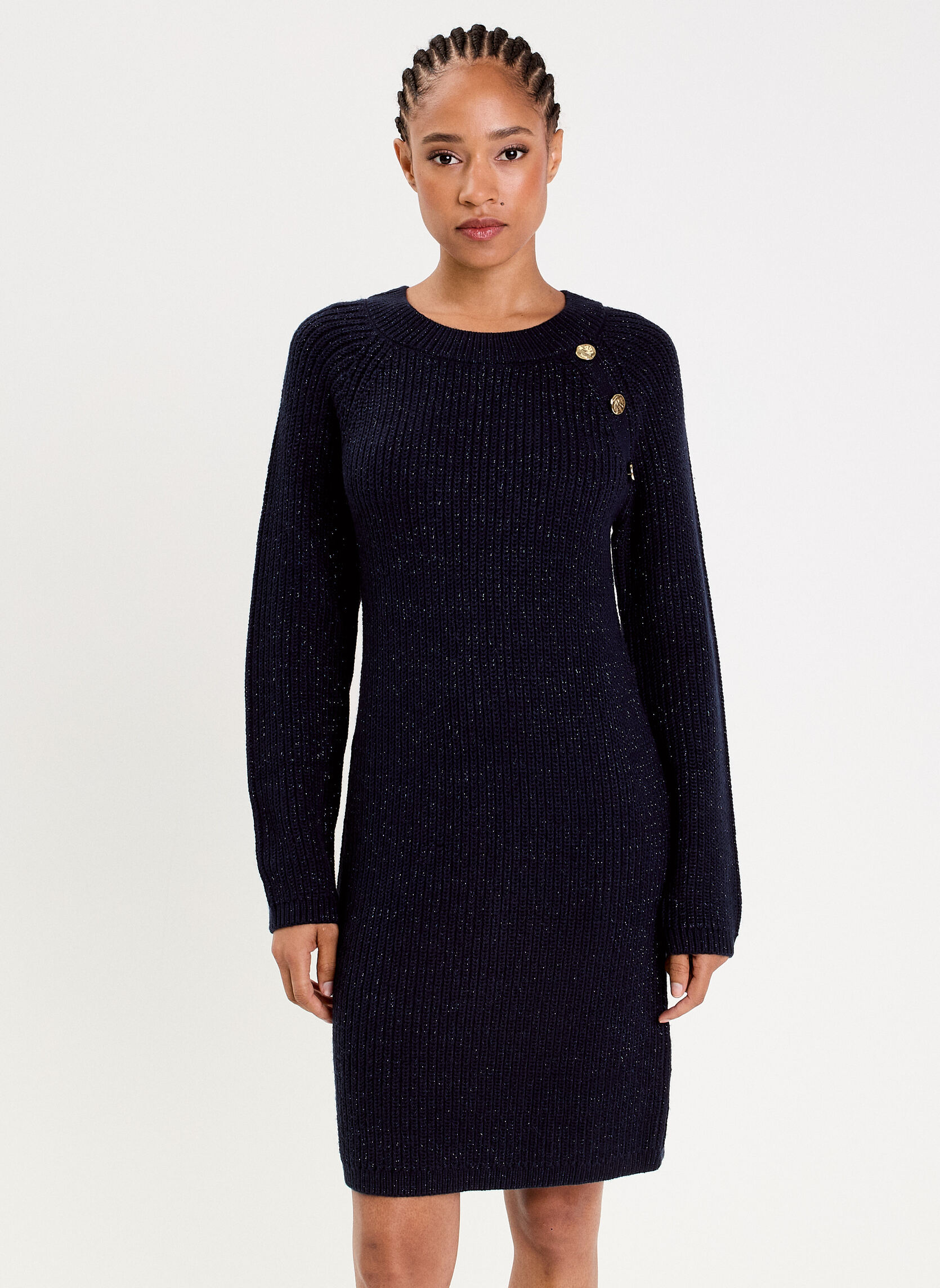Robes DRESSPULNEW femme bleu Cache Cache Robes DRESSPULNEW femme bleu Bleu marine