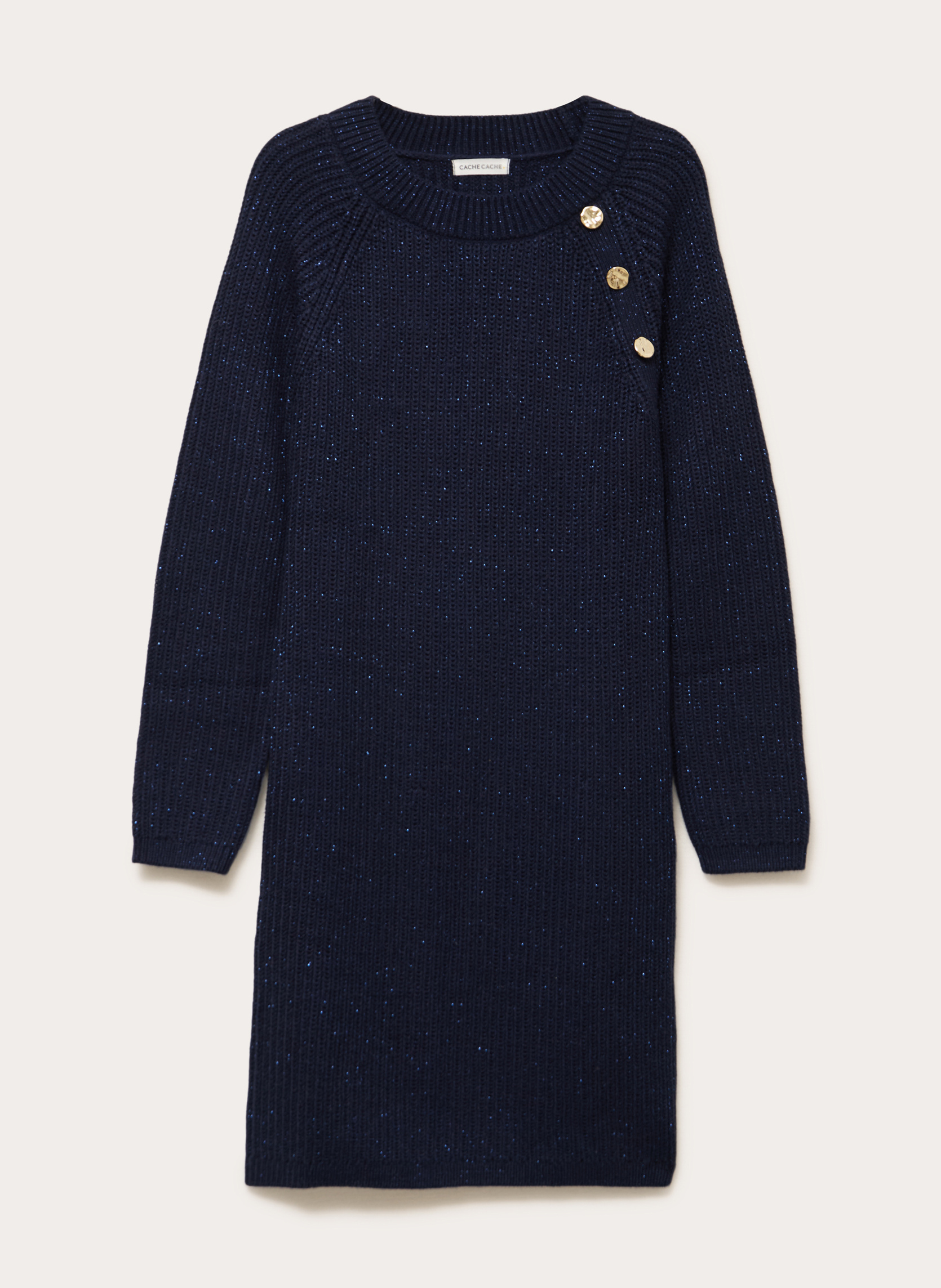 Robes DRESSPULNEW femme bleu Cache Cache Robes DRESSPULNEW femme bleu Bleu marine