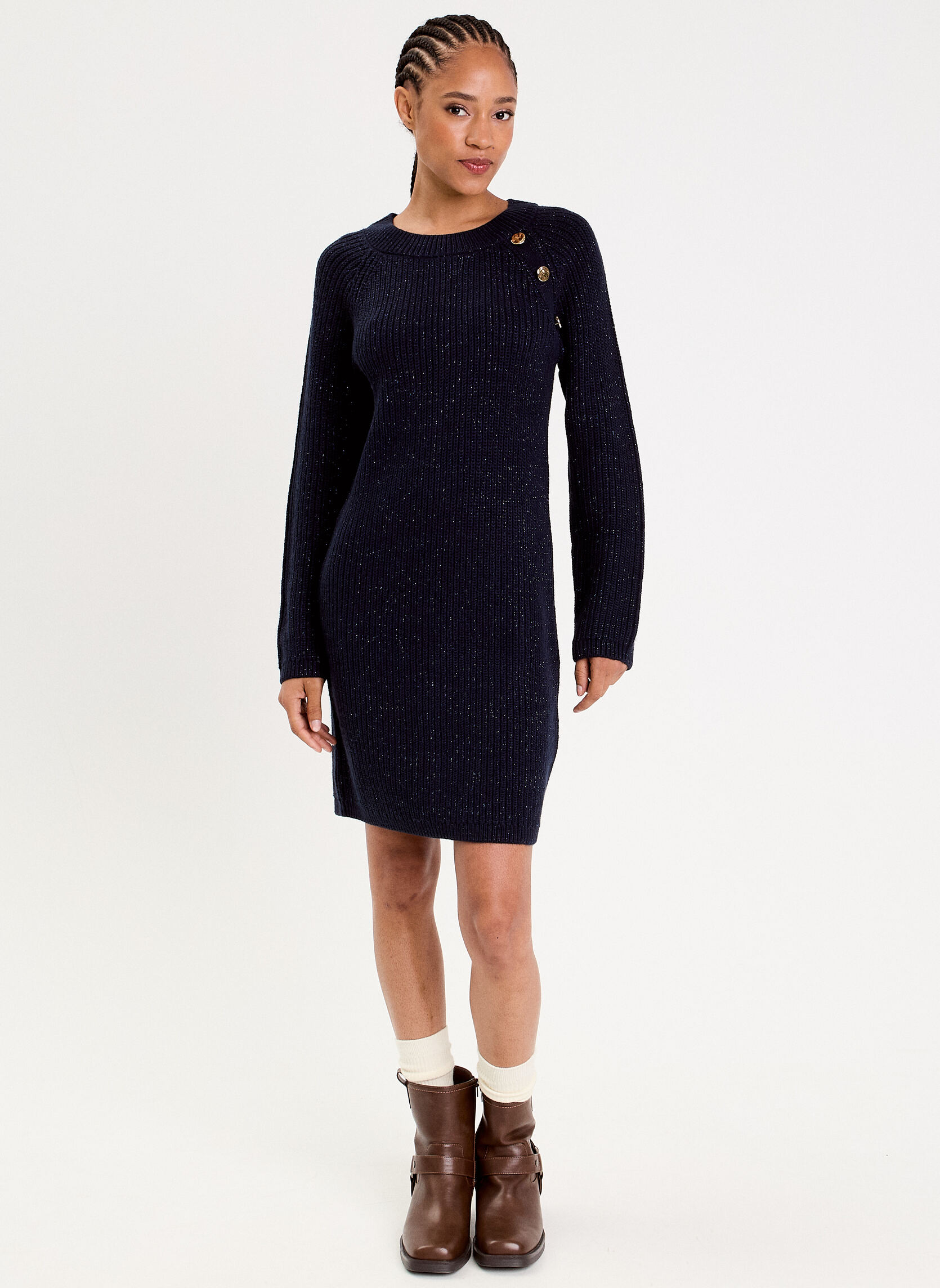 Robes DRESSPULNEW femme bleu Cache Cache Robes DRESSPULNEW femme bleu Bleu marine