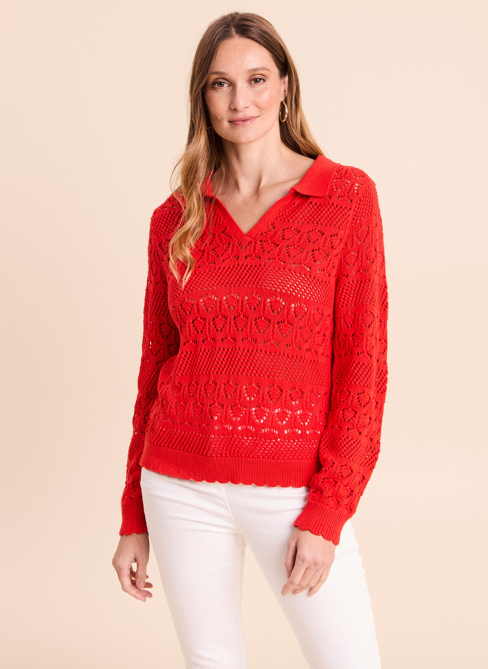 Pulls MIPOLAJOUR femme rouge Bréal Pulls MIPOLAJOUR femme rouge Rouge