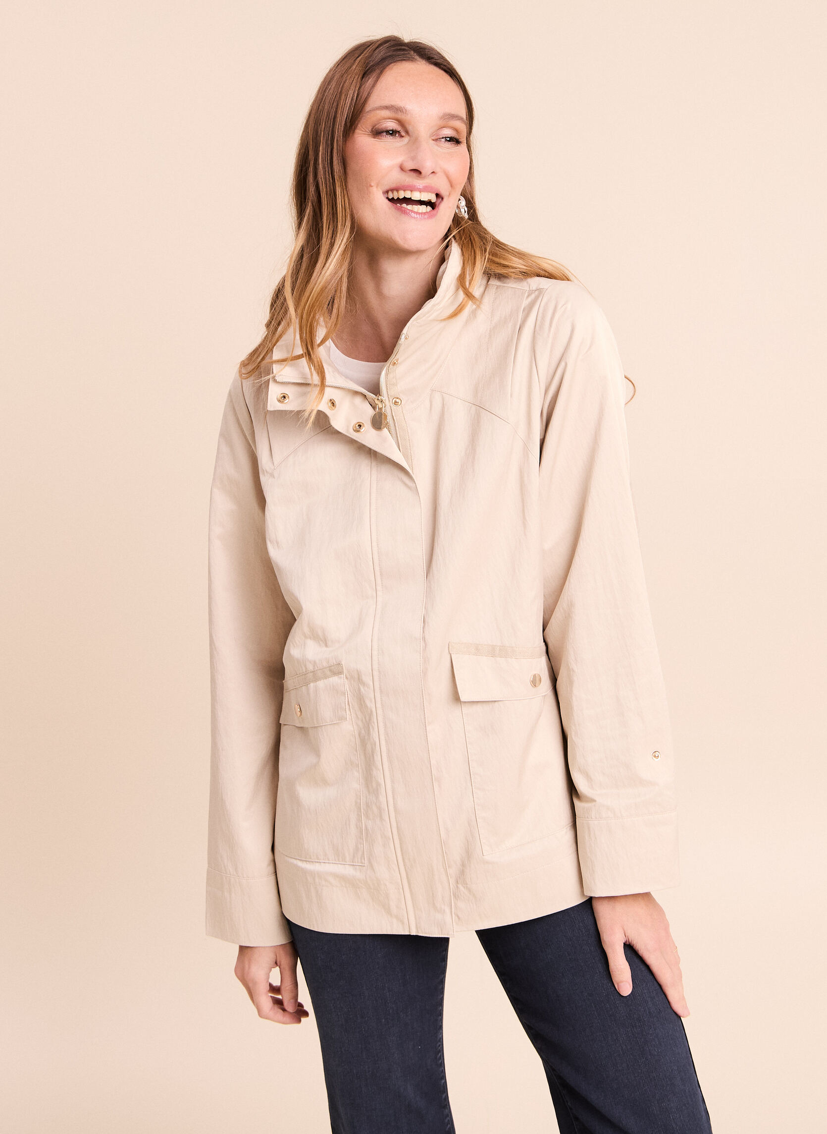Parkas GETYNA femme beige Bréal Parkas GETYNA femme beige Beige