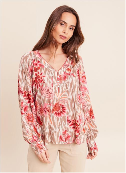Bréal Blouses CILENKA femme rose