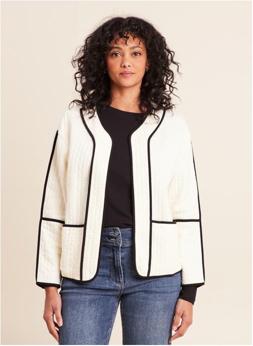 Bréal Vestes TIQUICRAFT femme blanc