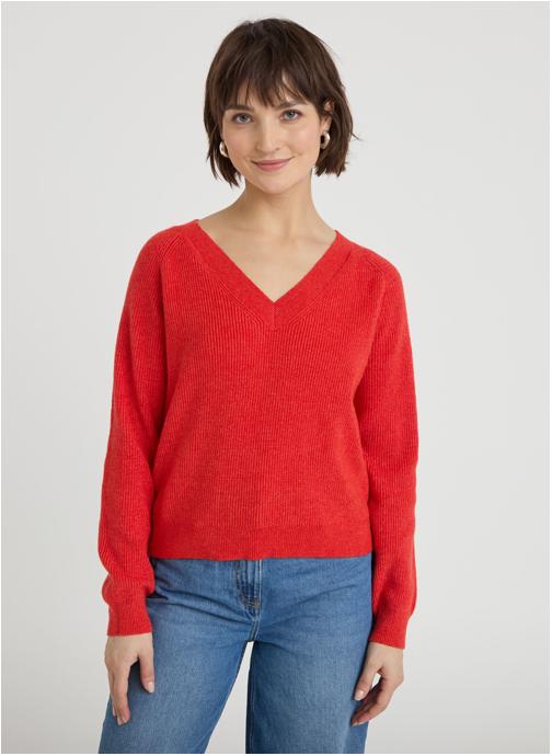 Cache Cache Pulls COOLFINV femme rouge