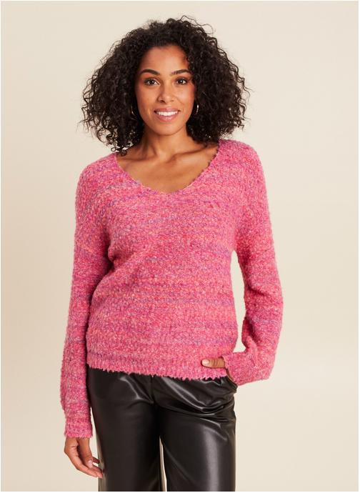 Bréal Pulls MIPOWER femme rose