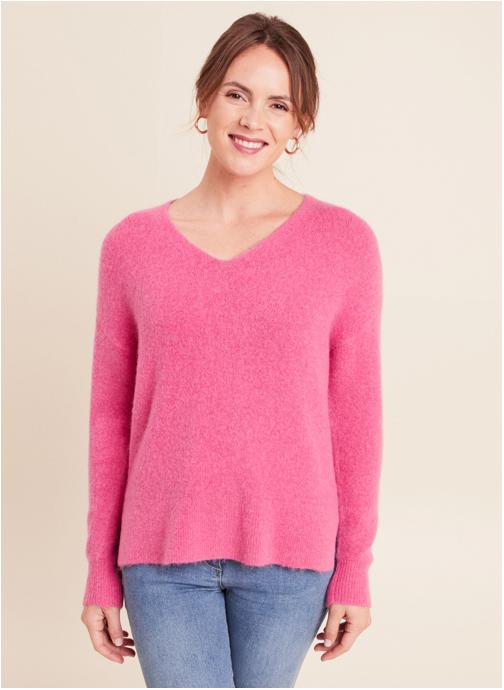 Bréal Pulls MITISLIT femme rose