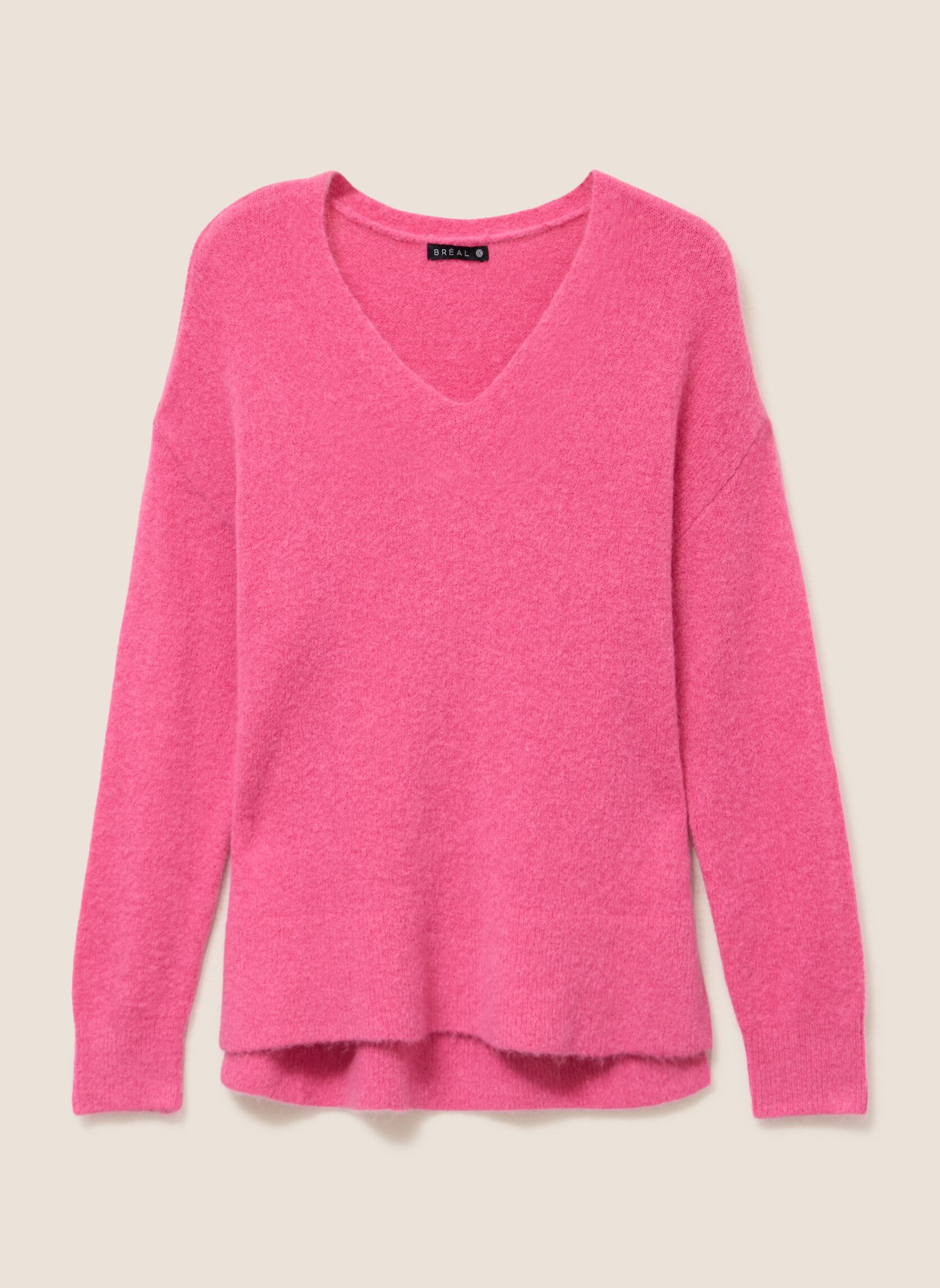 Pulls MITISLIT femme rose Bréal Pulls MITISLIT femme rose Fuchsia