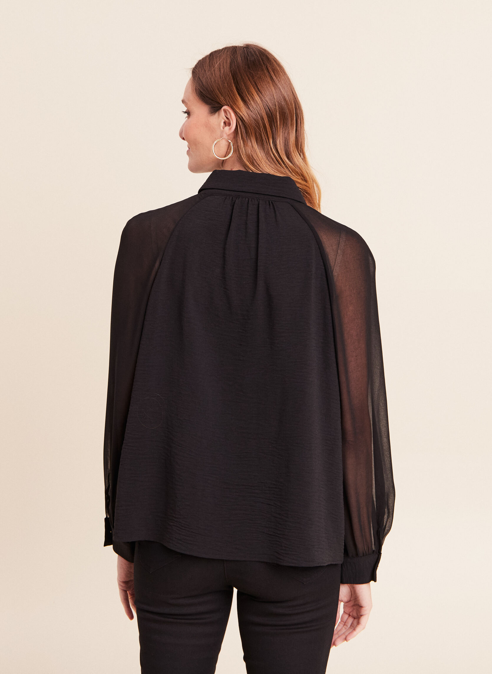 Chemises CHEMIXVEL femme noir Bréal Chemises CHEMIXVEL femme noir Noir