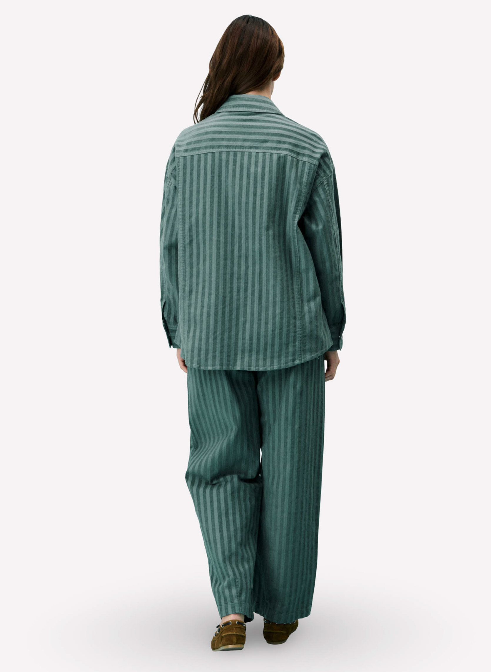 Chemises LIMENTIS femme vert FRNCH Chemises LIMENTIS femme vert Vert