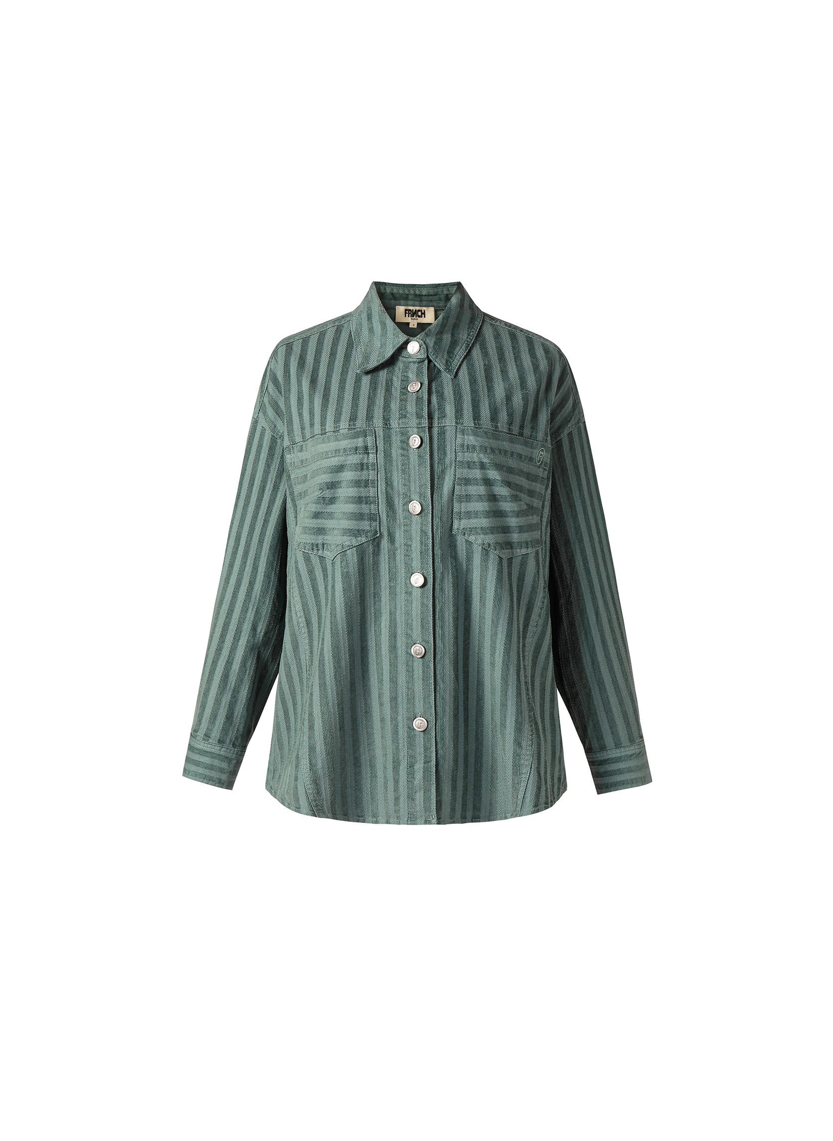 Chemises LIMENTIS femme vert FRNCH Chemises LIMENTIS femme vert Vert
