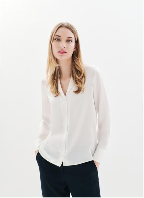 Caroll Chemises 261C-CHARLINE femme blanc
