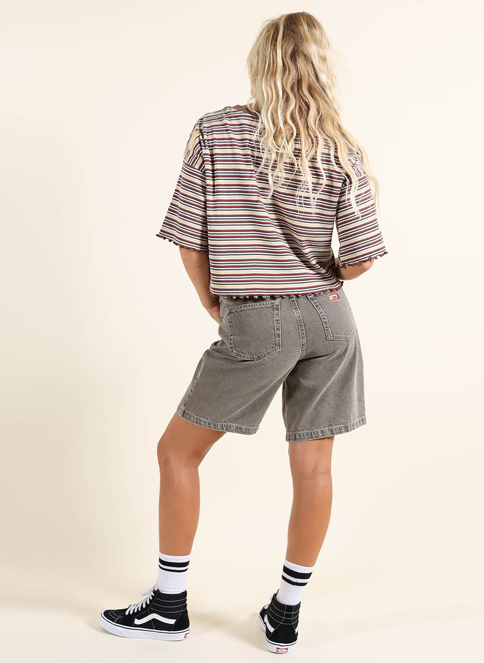 Tee-shirts BISTRIPES femme marron Oxbow Tee-shirts BISTRIPES femme marron Marron