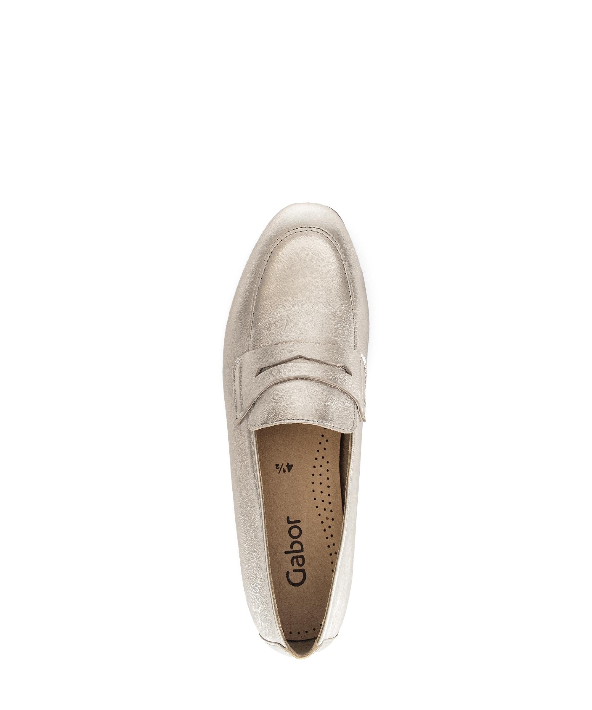Mocassins 85.213 femme or et bronze Gabor Mocassins 85.213 femme or et bronze Or