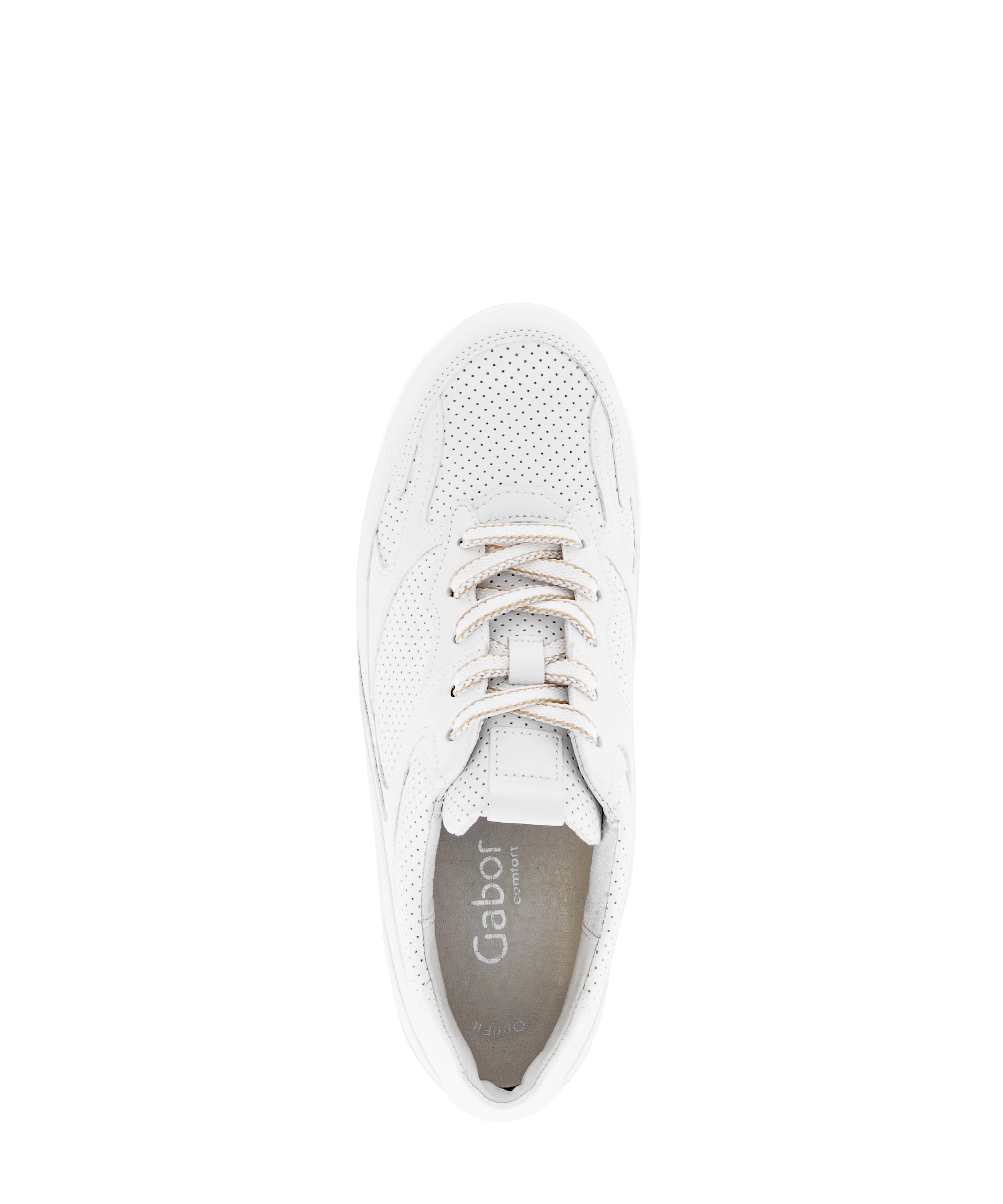 Baskets basses 86.565 femme blanc Gabor Baskets basses 86.565 femme blanc Blanc