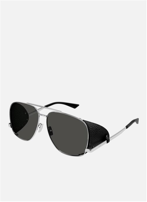 Saint Laurent Lunettes de soleil homme argent