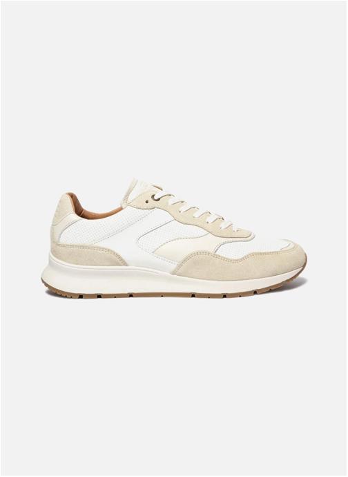 TBS Baskets basses Baskets cuir STEFANO COGNAC homme blanc