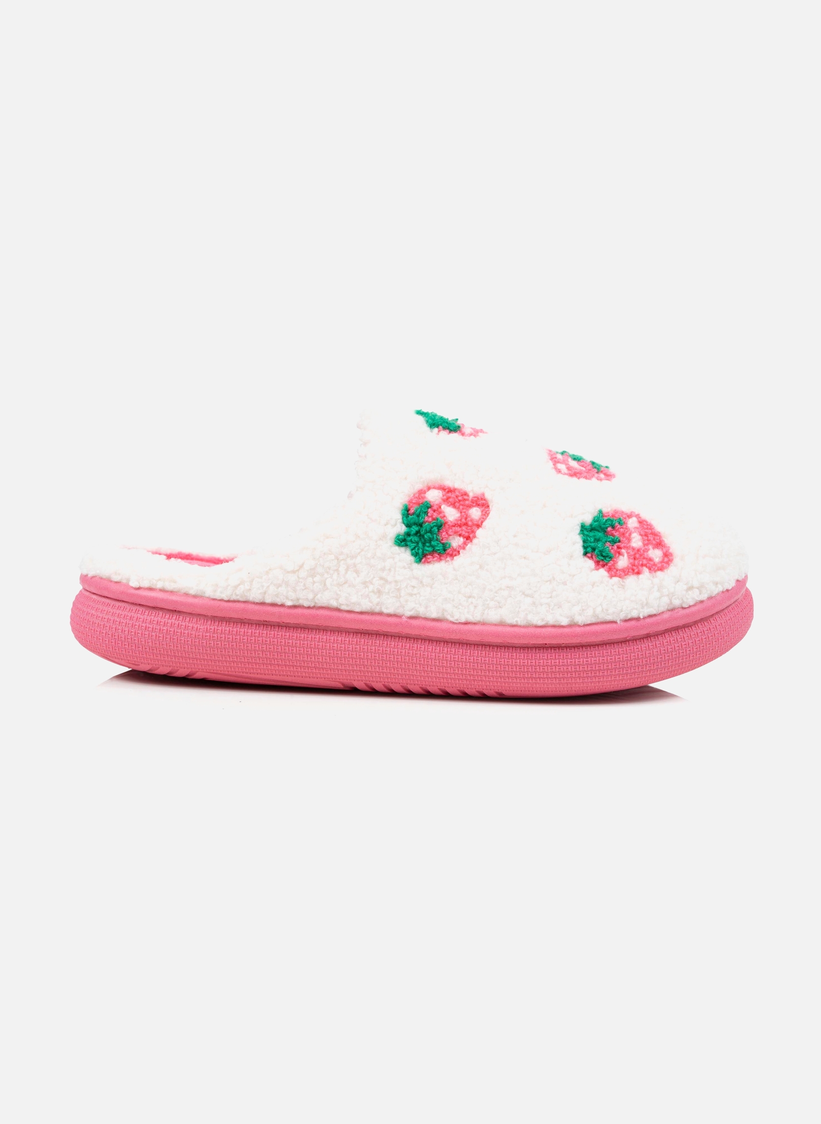 Chaussons Chaussons mules Junior BLOUP Ivoire fraises fille blanc Isotoner Chaussons Chaussons mules Junior BLOUP Ivoire fraises fille blanc Blanc