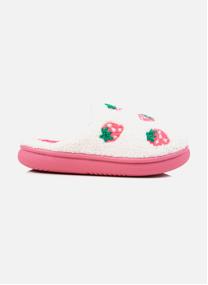 Chaussons Chaussons mules Junior BLOUP Ivoire fraises fille blanc Isotoner Chaussons Chaussons mules Junior BLOUP Ivoire fraises fille blanc Blanc