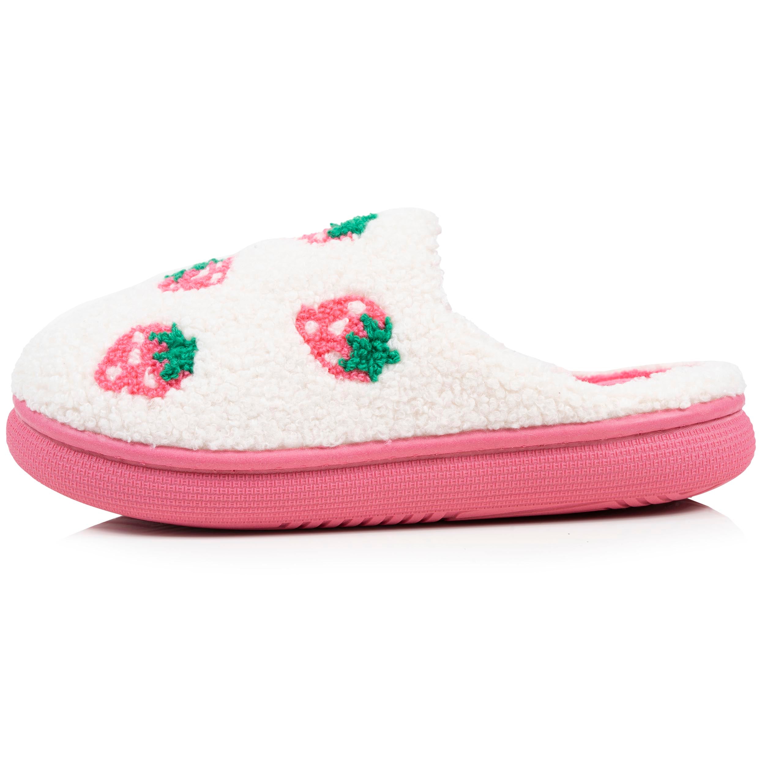 Chaussons Chaussons mules Junior BLOUP Ivoire fraises fille blanc Isotoner Chaussons Chaussons mules Junior BLOUP Ivoire fraises fille blanc Blanc