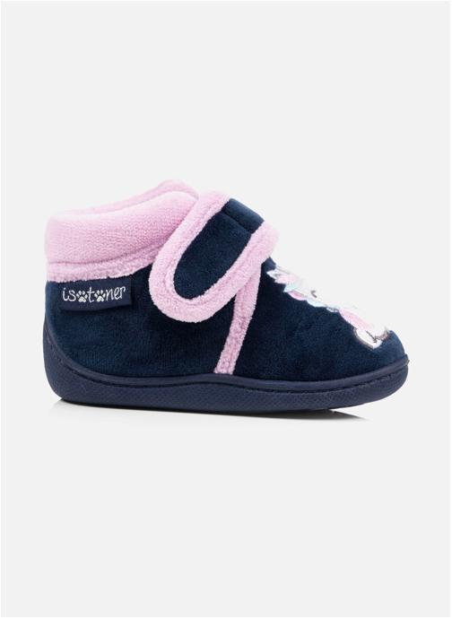 Isotoner Chaussons Chaussons bottillons velcro Bébé Marine fille bleu