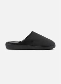 Chaussons Chaussons mules Homme Noir intérieur rayures homme noir Isotoner Chaussons Chaussons mules Homme Noir intérieur rayures homme noir Noir verni